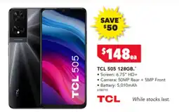 Harvey Norman TCL 505 128GB offer