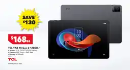 Harvey Norman TCL TAB 10 Gen 2 128GB offer