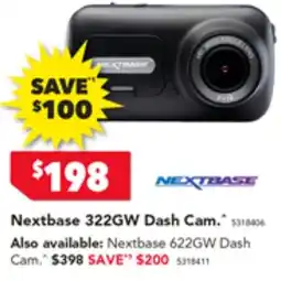 Harvey Norman Nextbase 322GW Dash Cam offer