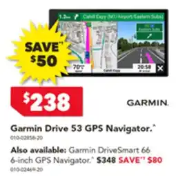 Harvey Norman Garmin Drive 53 GPS Navigator offer