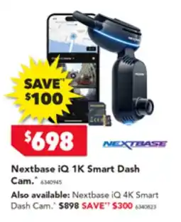 Harvey Norman Nextbase iQ 1K Smart Dash CaM offer