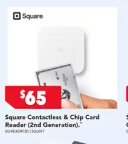 Harvey Norman Square Contactless & Chip Card Reader (2nd Generation) offer