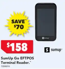 Harvey Norman Sum Up Go EFTPOS offer
