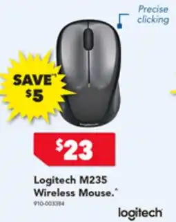 Harvey Norman Logitech M235 Wireless Mouse offer