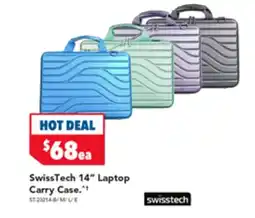 Harvey Norman SwissTech 14" Laptop Carry Case offer