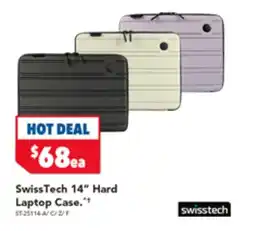 Harvey Norman Swiss Tech 14" Hard Laptop Case offer