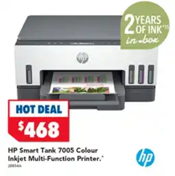 Harvey Norman HP Smart Tank 7005 Colour Inkjet Multi-Function Printer offer