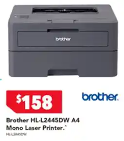 Harvey Norman Brother HL-L2445DW A4 Mono Laser Printer offer