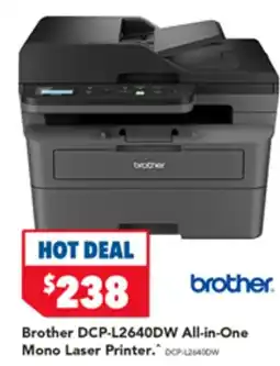 Harvey Norman Brother DCP-L2640DW All-in-One Mono Laser Printer offer