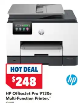 Harvey Norman HP OfficeJet Pro 9130e Multi-Function Printer offer