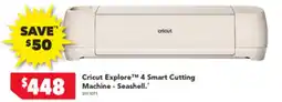 Harvey Norman Cricut Exploreâ„¢ 4 Smart Cutting Machine Seashell offer