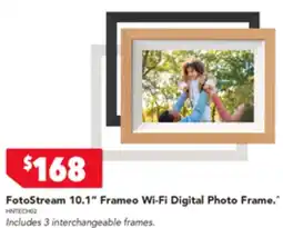 Harvey Norman FotoStream 10.1" Frames Wi-Fi Digital Photo Frame. FotoStream 15.6" Frameo Wi-Fi Digital Photo Frame offer