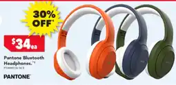 Harvey Norman Pantone Bluetooth Headphones offer