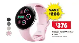Harvey Norman Google Pixel Watch 3 41mm offer