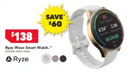 Harvey Norman Ryze Wave Smart Watch offer