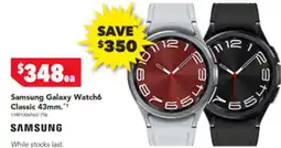 Harvey Norman Samsung Galaxy Watch6 Classic 43mm offer