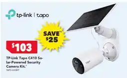 TP-Link Tapo C410 Solar-Powered Security Camera Kit