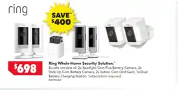 Harvey Norman Ring Whole-Home Security Solution offer