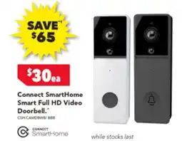 Harvey Norman Connect SmartHome Smart Full HD Video Doorbell offer