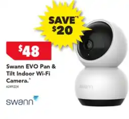 Harvey Norman Swann EVO Pan & Tilt Indoor Wi-Fi Camera offer