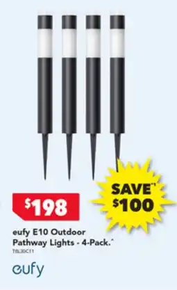 Harvey Norman eufy E10 Outdoor Pathway Lights-4-Pack offer