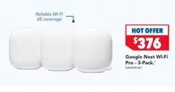 Harvey Norman Google Nest Wi-Fi Pro-3-Pack offer