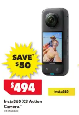 Harvey Norman Insta360 X3 Action Camera offer