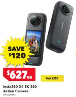 Harvey Norman Insta360 X4 8K 360 Action Camera offer
