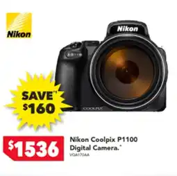 Harvey Norman Nikon Coolpix P1100 Digital Camera offer