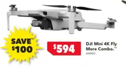 Harvey Norman DJI Mini 4K Fly More Combo offer