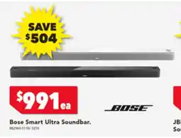 Harvey Norman Bose Smart Ultra Soundbar offer