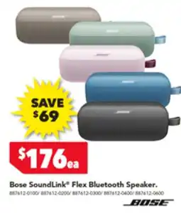 Harvey Norman Bose SoundLink® Flex Bluetooth Speaker offer