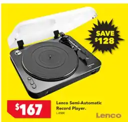 Harvey Norman Lenco Semi-Automatic Record Player offer