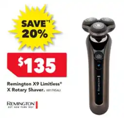 Harvey Norman Remington X9 Limitless X Rotary Shaver offer
