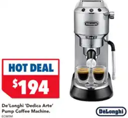 Harvey Norman De'Longhi 'Dedica Arte' Pump Coffee Machine offer