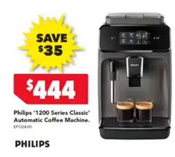 Harvey Norman Philips '1200 Series Classic' Automatic Coffee Machine offer