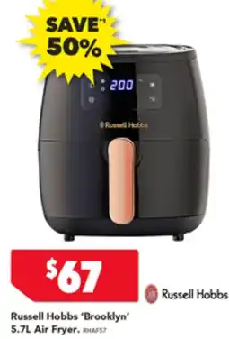Harvey Norman Russell Hobbs 'Brooklyn' 5.7L Air Fryer offer