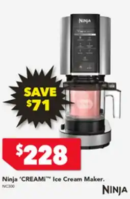 Harvey Norman Ninja 'CREAMI™ Ice Cream Maker offer