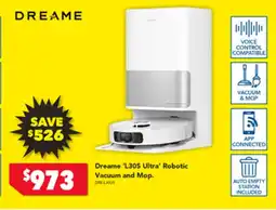 Harvey Norman Dreame 'L30S Ultra' Robotic Vacuum and Mop offer