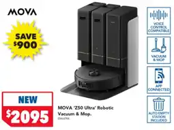 Harvey Norman MOVA 'Z50 Ultra' Robotic Vacuum & Mop offer
