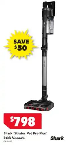 Harvey Norman Shark Absolute Stick Vacuum offer