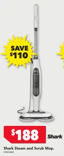 Harvey Norman Shark Steam and Scrub Mop offer