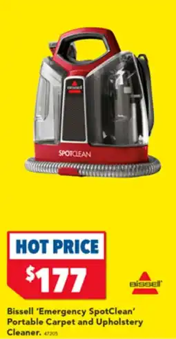 Harvey Norman Bissell Emergency SpotClean Portable Carpet and Upholstery Cleaner offer