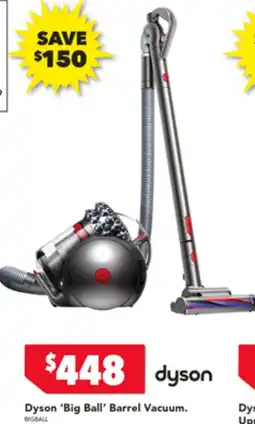 Harvey Norman Dyson Big Ball Animal Origin Upright Vacuum offer