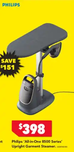 Harvey Norman Philips 3000 Series Upright Garment Steamer offer