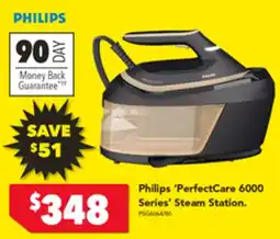 Harvey Norman Philips 'PerfectCare 6000 Series' Steam Station offer