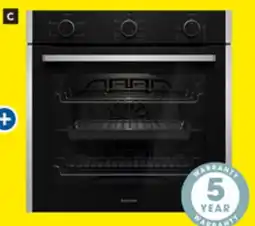 Harvey Norman Euromaid 600mm 5-Function Built-In Oven - Stainless Steel offer