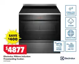 Harvey Norman Electrolux 900mm Induction Freestanding Cooker offer
