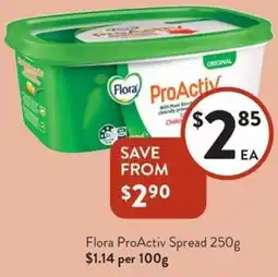 Foodworks Flora ProActiv Spread offer