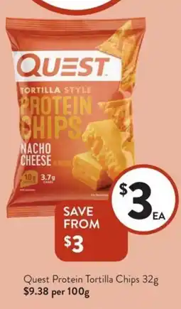 Foodworks Quest Protein Tortilla Chips offer